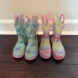 Lot of Zoogs Rainboots